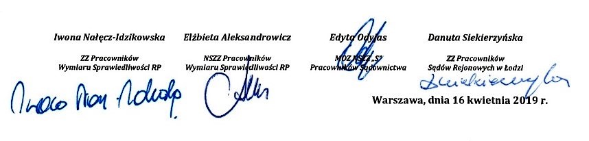 - "Solidarność" Pracowników Sądownictwa i Prokuratury